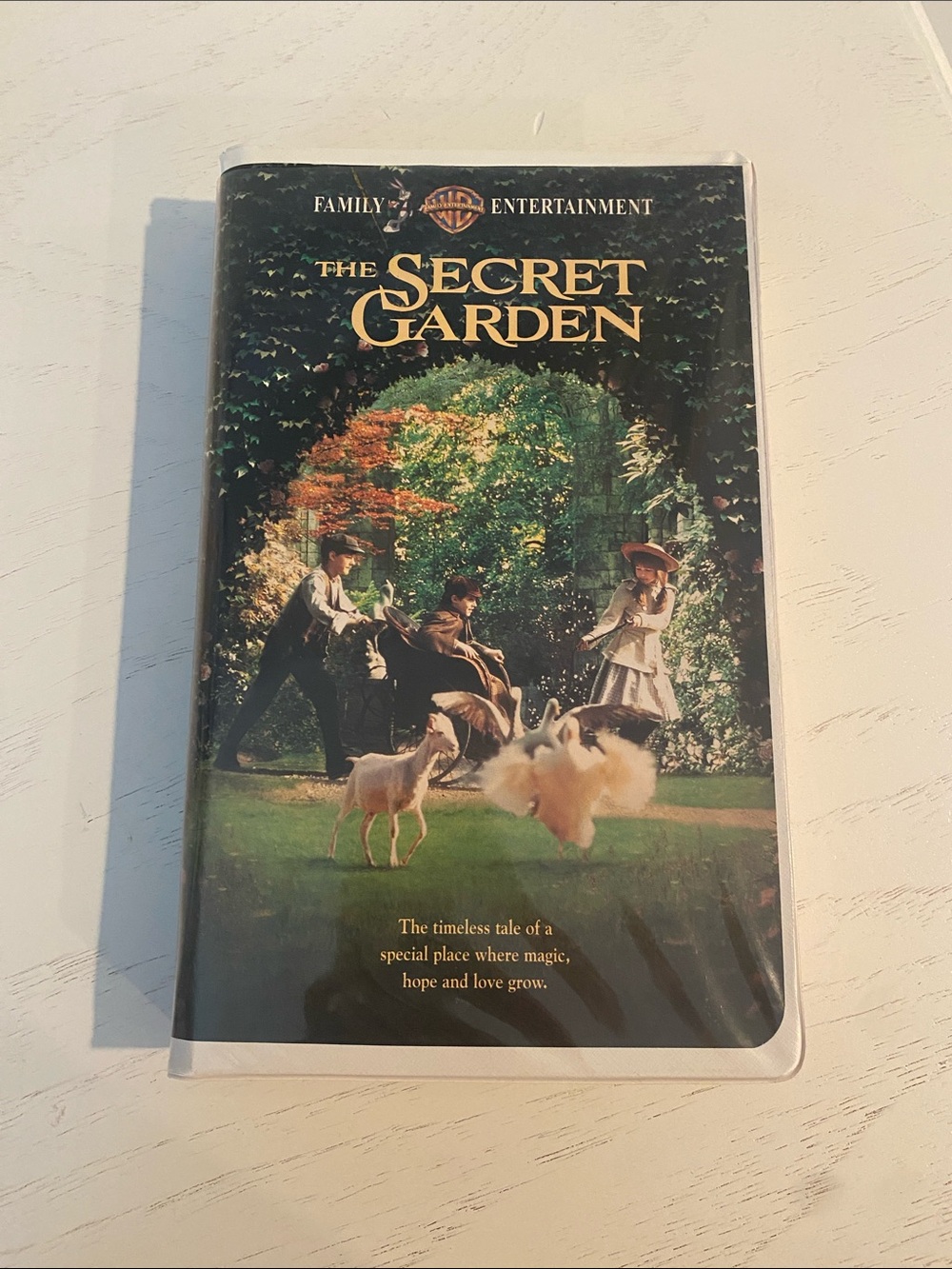 Warner Bros. The Secret Garden — Green and Gold Illustrated Cover